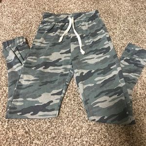 Forever 21 Drawstring Camo Joggers Size Small